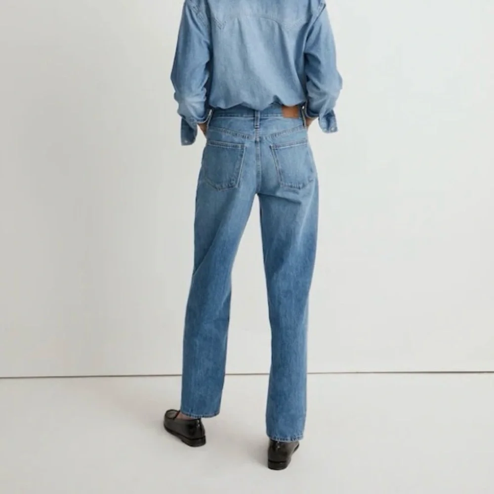 Madewell NWT The Slouchy Boyjean in Roswell Wash Size 28 - Picture 3 of 14